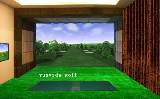 吉林省吉林市世贸广场宽屏模拟高尔夫