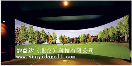 黑龙江大庆市市政室内模拟高尔夫工程