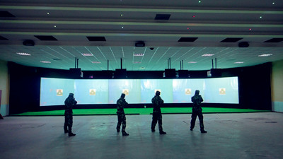 浙江影像射击系统,室内模拟射击,射击模拟训练系