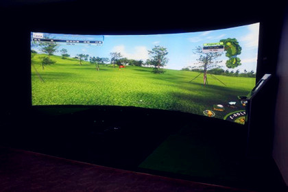 河南豪华模拟高尔夫系统项目实例