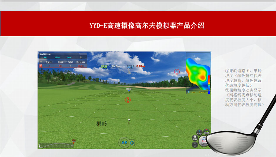 yunyida品牌为体育市场好的室内高尔夫品牌 一种产品多种销售模式选购
