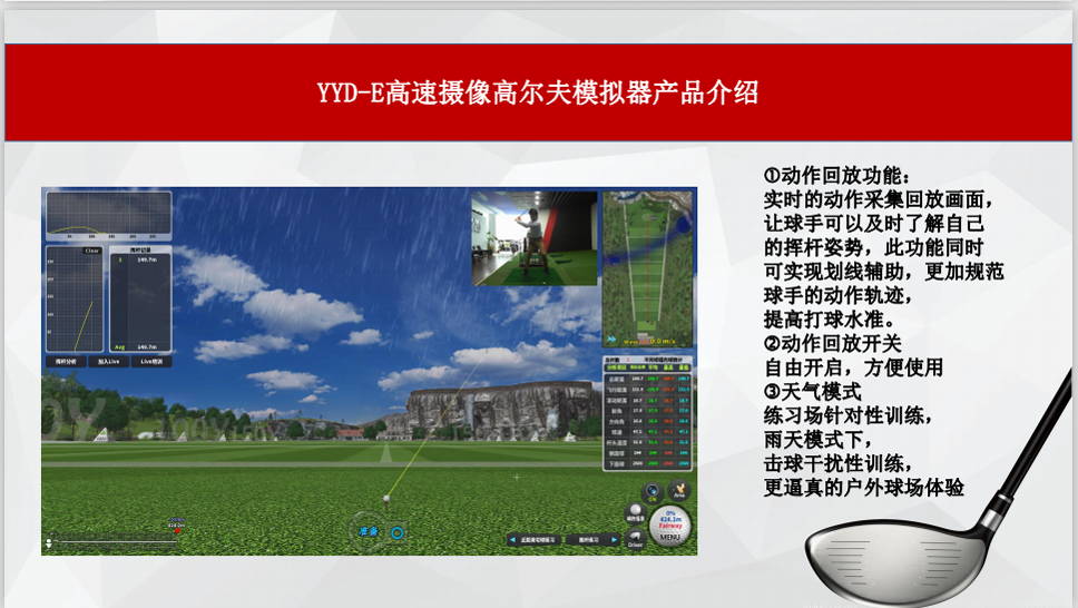 在高尔夫模拟器球场策略方面不要盲目 六大要点让你的第二杆攻岭轻松高效