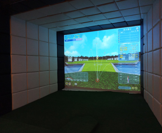室内高尔夫模拟器借着新时代消费升级之势热卖