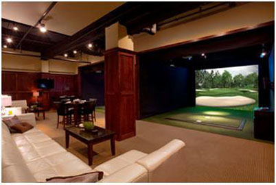 哈尔滨室内高尔夫案例 黑龙江室内高尔夫设备场地安装尺寸要求 安装完毕