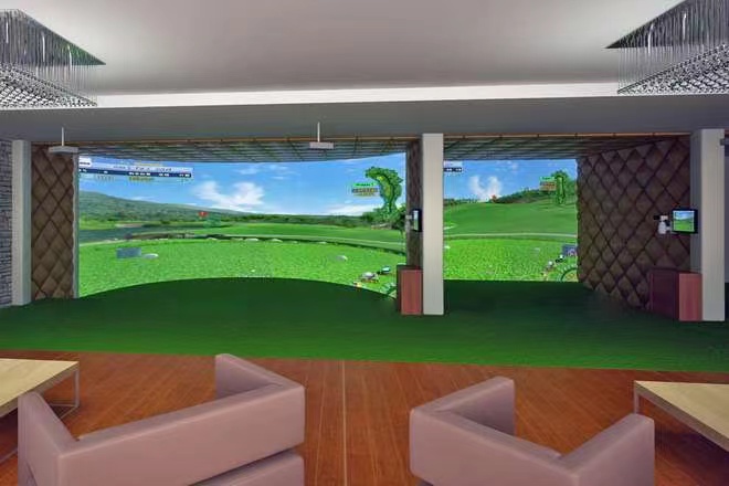 宽屏室内高尔夫和弧形屏幕的详细介绍 给广大用