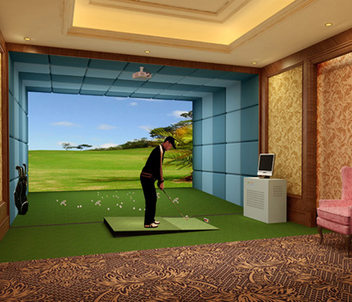 天津高尔夫模拟器案例 加速体育运动进入数字时代 让观众看得懂比赛