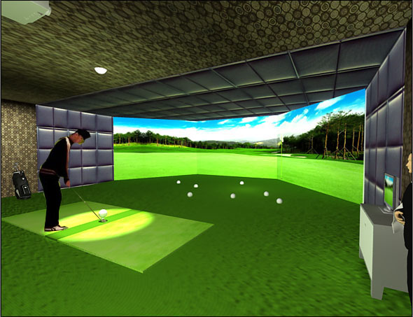 深圳高尔夫模拟设备练习场大数据功能 满足用户实现更多的功能更好地提高技