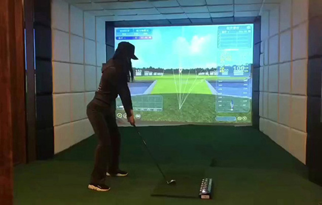 yunyida品牌高尔夫室内模拟设备优势 呈现出高尔夫