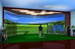 韵益达品牌3D室内高尔夫模拟器得到了用户及青少年的热爱和追捧