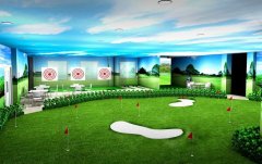 把高尔夫果岭搬回家的梦想今天实现了管理方便维护简单成本很低