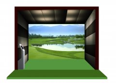 天津室内模拟高尔夫产业发展快也更大了这项目