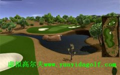 高尔夫模拟设备营造全天候打球环境场地大大增加练习者的打球频率