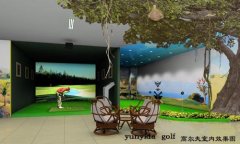 高尔夫模拟器各好品牌任你选韵益达品牌质量好售后技术保障一手货源