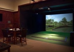 室内高尔夫模拟器公司品质震撼来袭全球品质选择yunyidagolf品牌